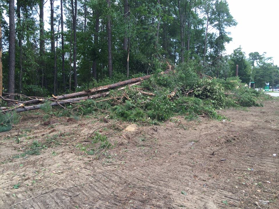 Phase 1 Of The Clements Ferry Road Widening Project Underway The