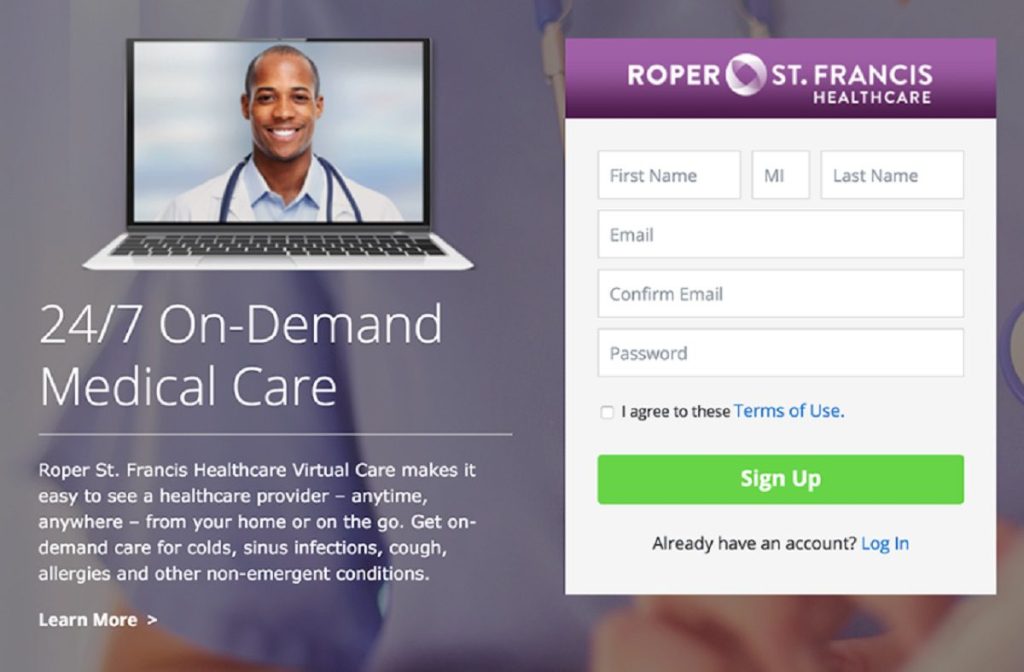 Roper St. Francis Healthcare Announces Free Virtual Care Visits during