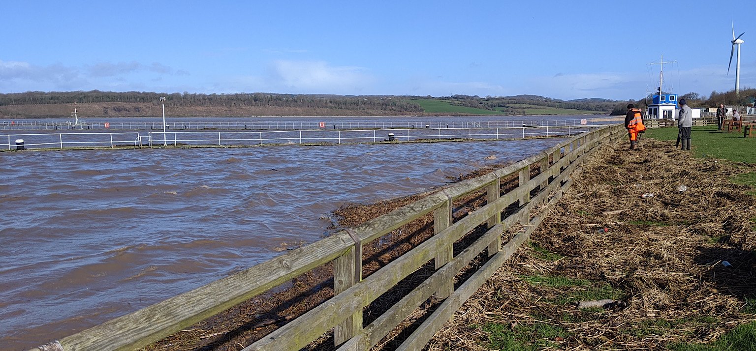 High tides and broken records on the Upper Severn Estuary » Berkness