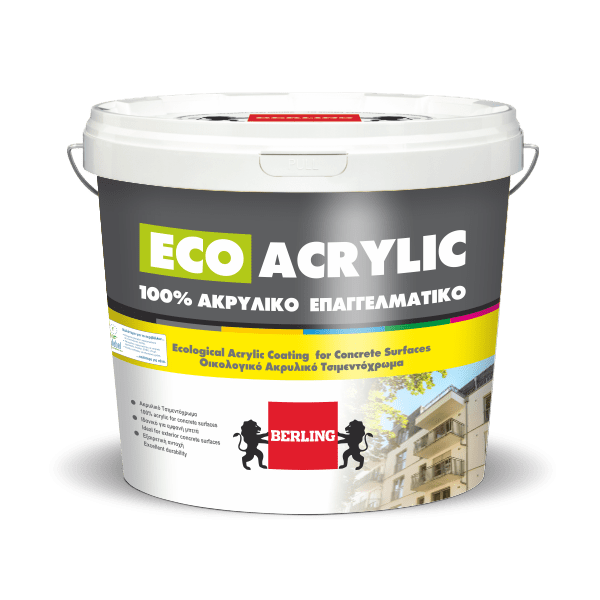 100 PROFESSIONAL ECO ACRYLIC PAINT BERLING PAINTS