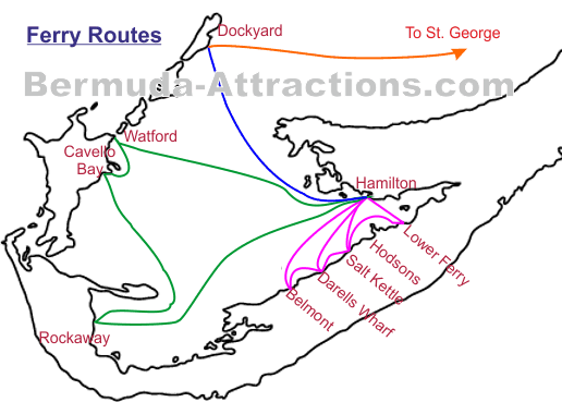 Bermuda Ferry Schedule 2023 Bermuda Ferry: Routes, Schedule, Fares