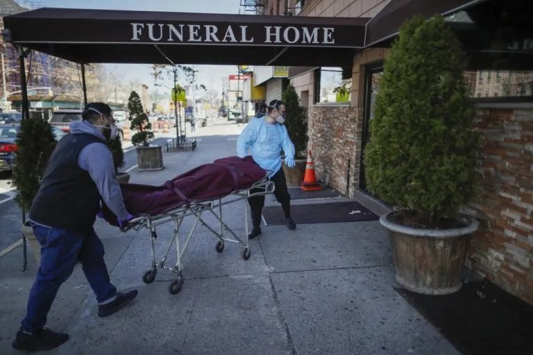 ‘Surreal’ NY Funeral Homes Struggle as Coronavirus Deaths Surge