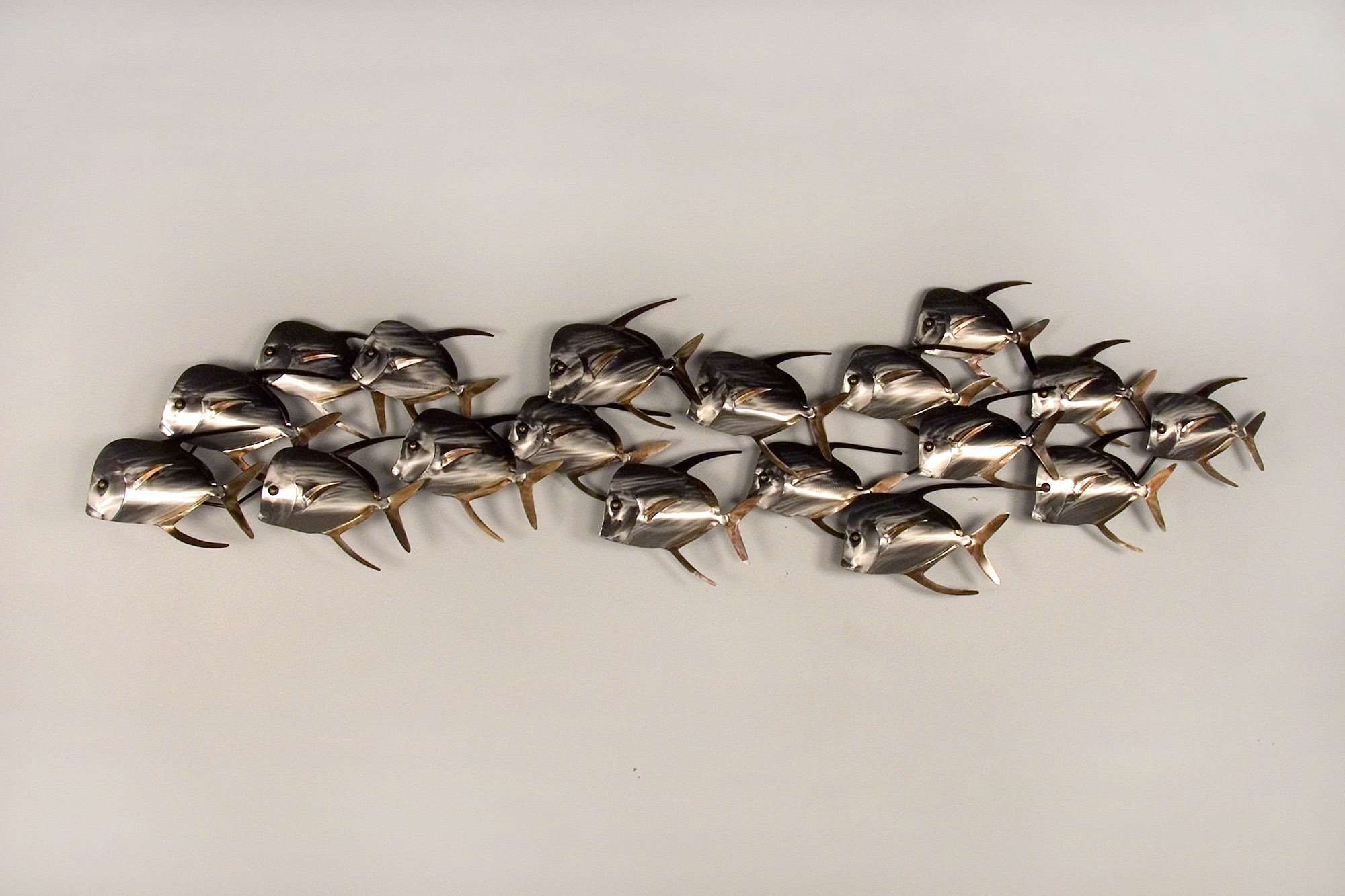 Best 15+ of Stainless Steel Fish Wall Art