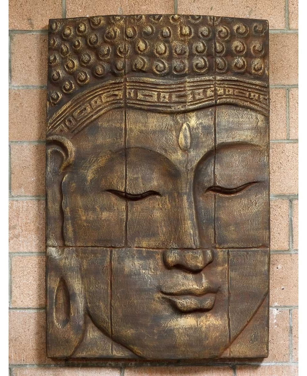 15 Ideas of Outdoor Buddha Wall Art