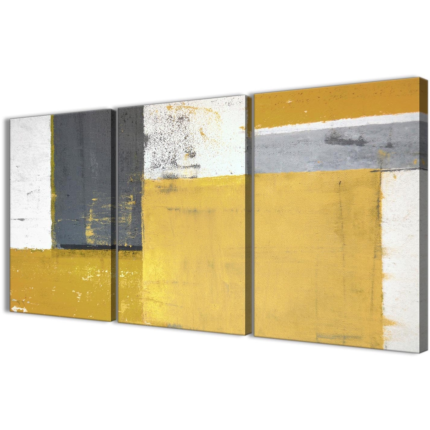 15 The Best Grey Abstract Canvas Wall Art