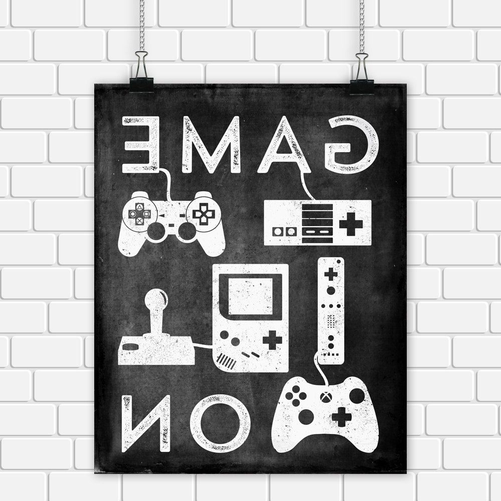 2022 Latest Video Game Wall Art