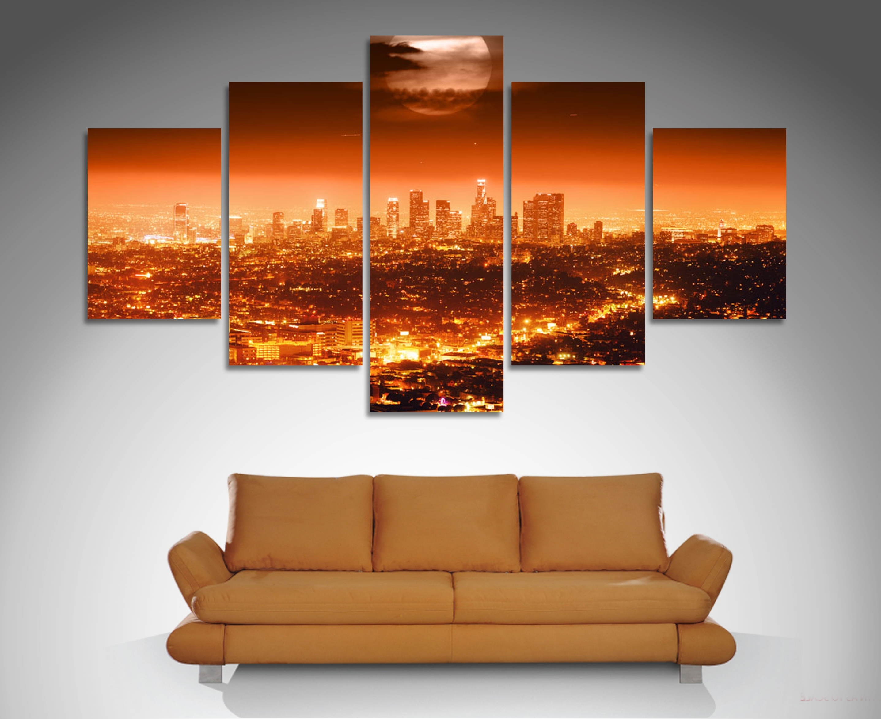 2021 Latest Los Angeles Canvas Wall Art