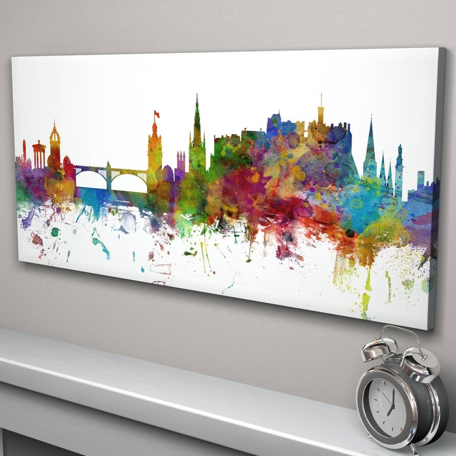 2022 Best of Glasgow Canvas Wall Art