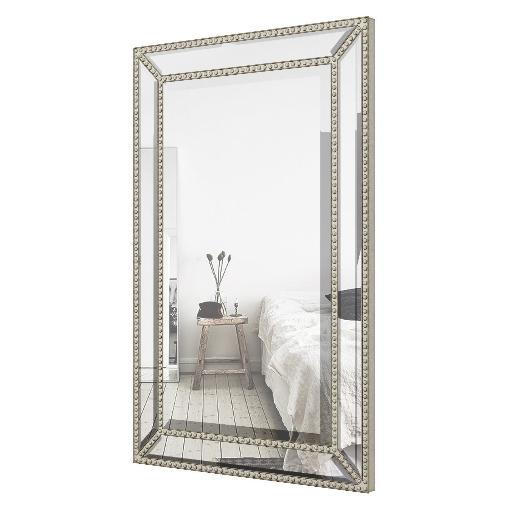 The 20 Best Collection of Beaded Accent Wall Mirrors