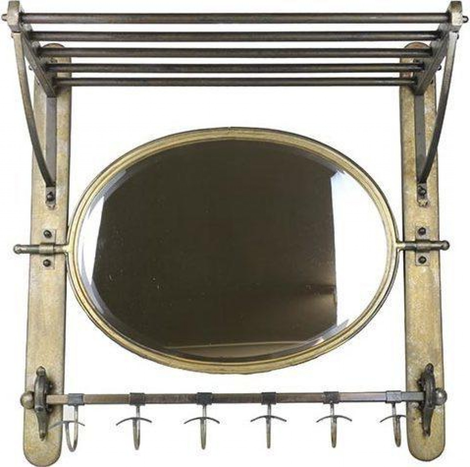 20 Best Ideas Wall Mirrors with Hooks and Shelf