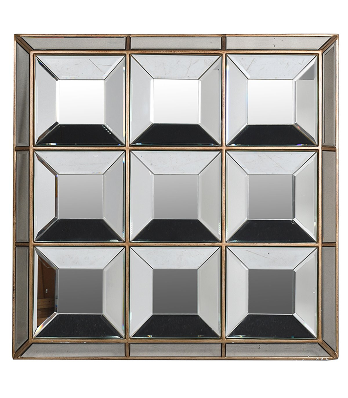2024 Latest Multi Panel Wall Mirrors