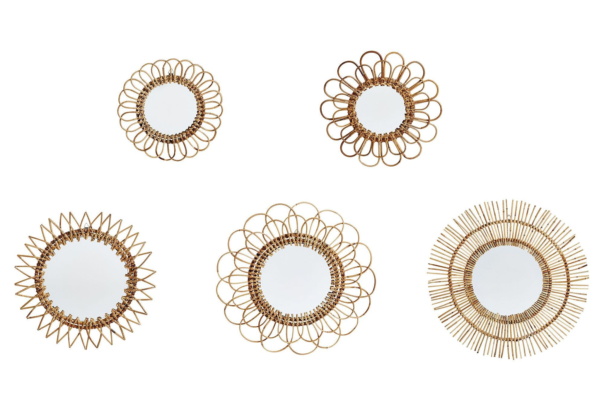 20 Best Ideas Rattan Wall Mirrors