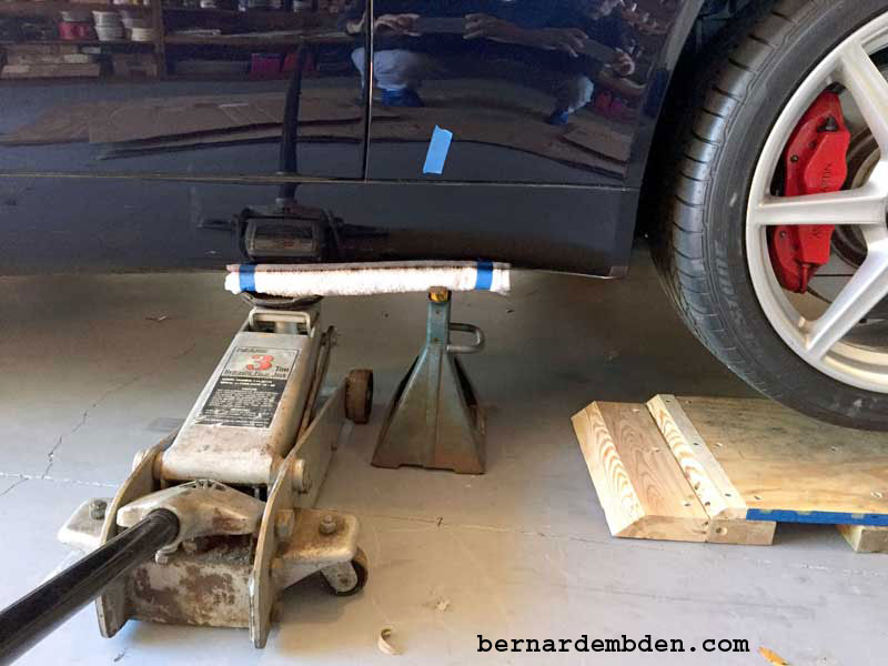 Putting Car On Jack Stands