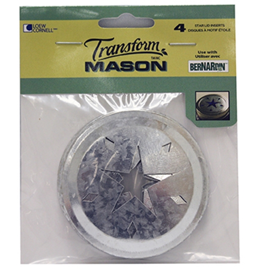 Bernardin Home Canning Metal Star Lid