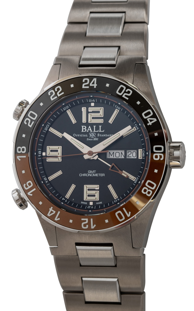 Ball Roadmaster Marine GMT DG3030BS3CBK