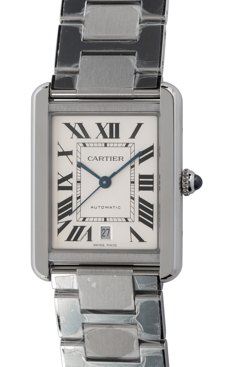 Cartier Tank Solo Extra Large Auto W5200028 SOLD OUT silver dial