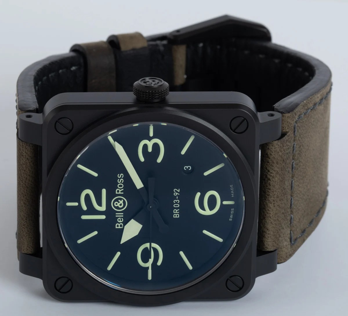 Bell Ross - BR 03-92 NIGHTLUM : BR03-92 Nightlum : SOLD OUT : black dial
