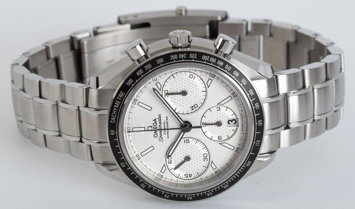 Omega Speedmaster Racing 326.30.40.50.02.001 SOLD OUT silver dial