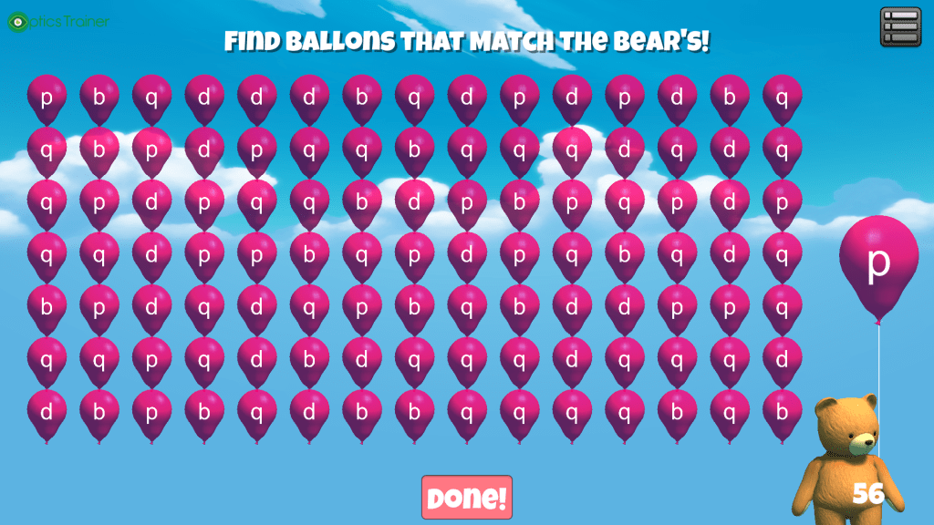 Optics Trainer Eye Tracker Program, Software Bernell Corporation