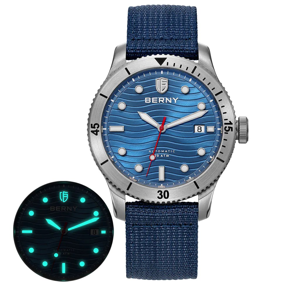 BERNYMen Automatic Diver Watch AM134MR BERNY® WATCH Official Store
