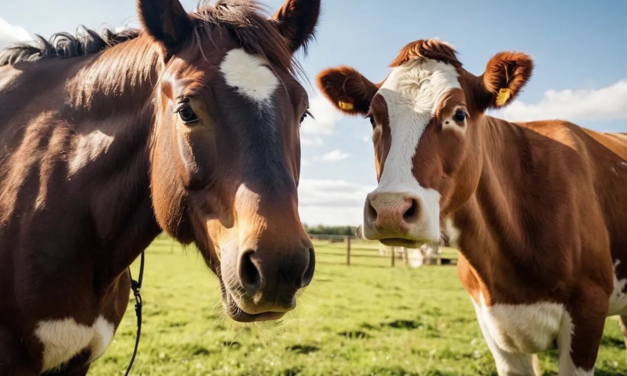 Can A Horse Mate With A Cow? A Detailed Look At HorseCow Breeding