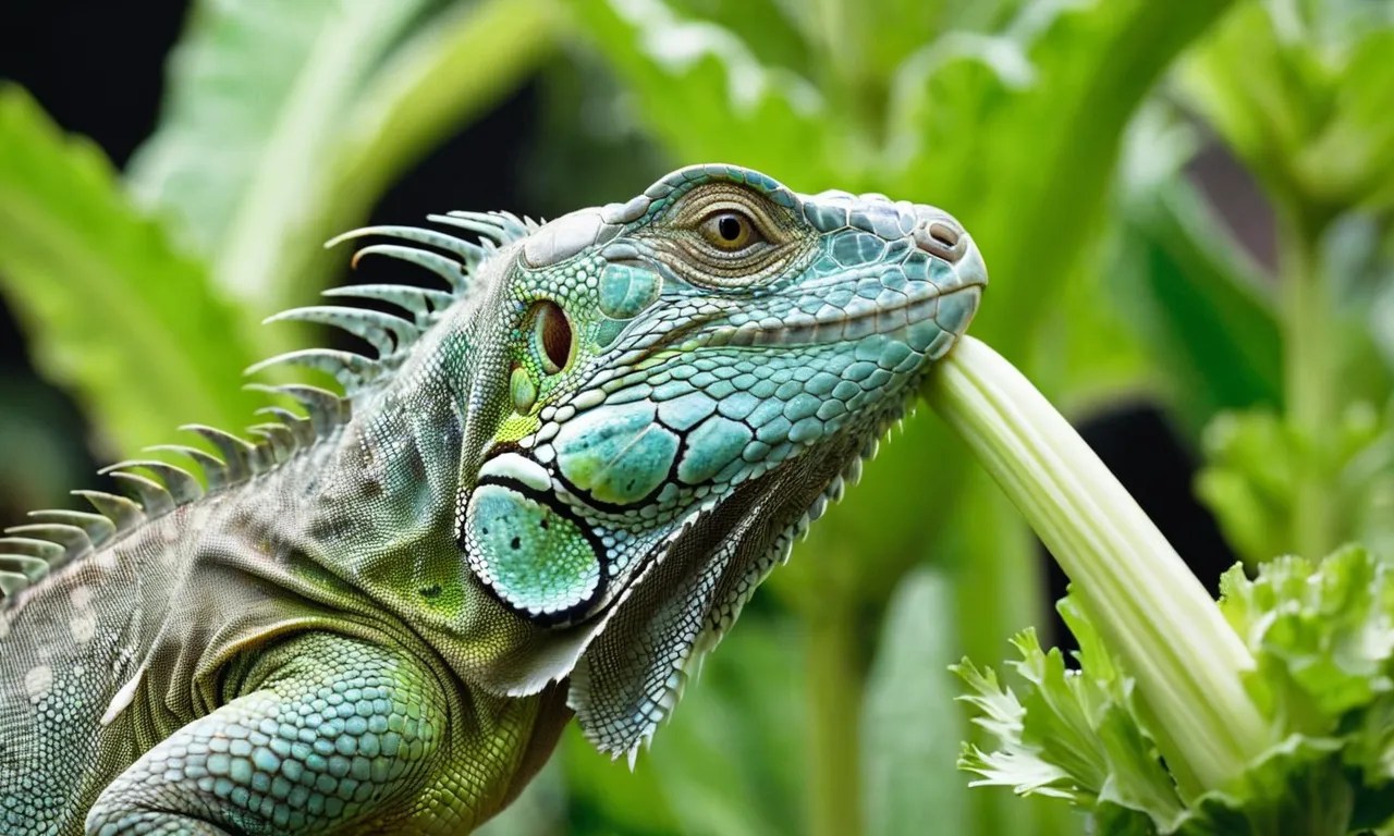 Can Iguanas Eat Celery? A Detailed Look Berry Patch Farms