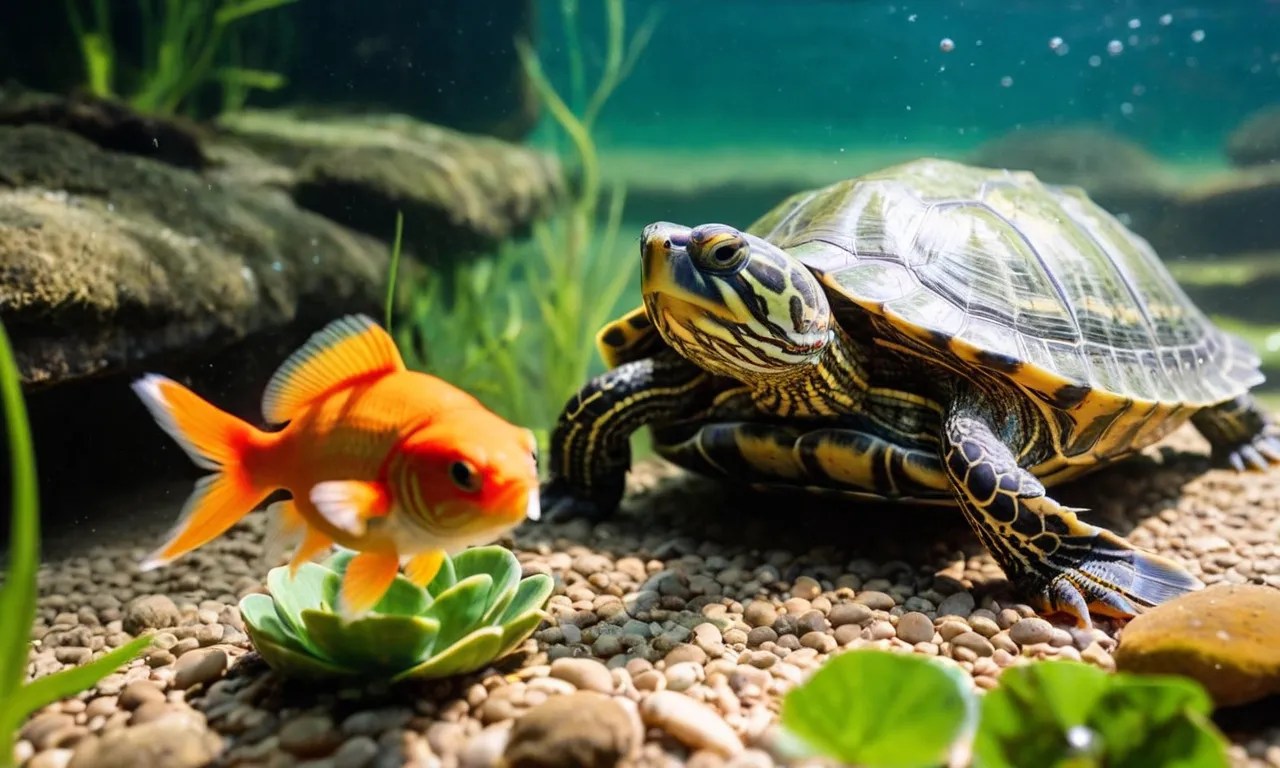 Can RedEared Sliders Eat Goldfish? Berry Patch Farms
