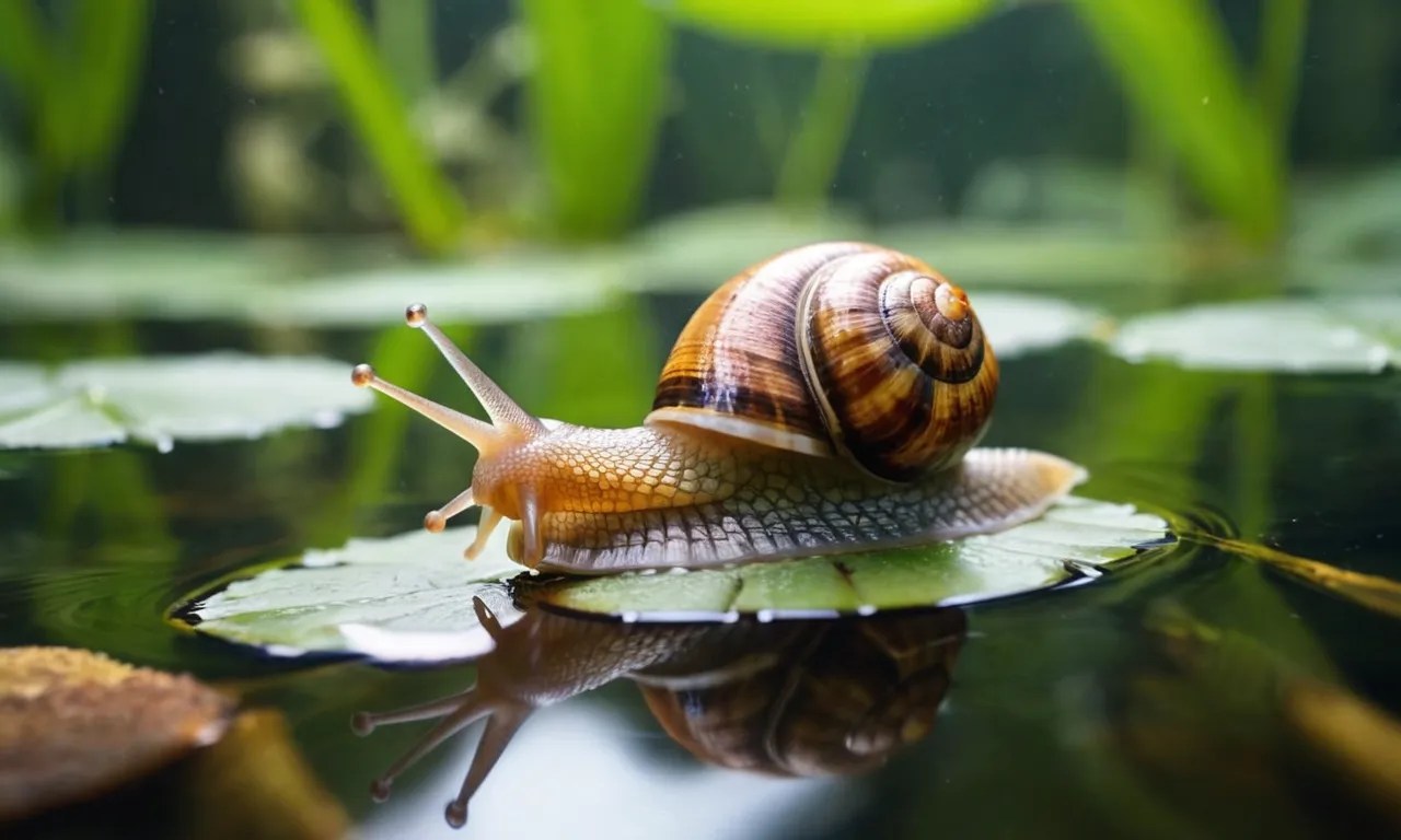 Can Snails Live Underwater? Berry Patch Farms