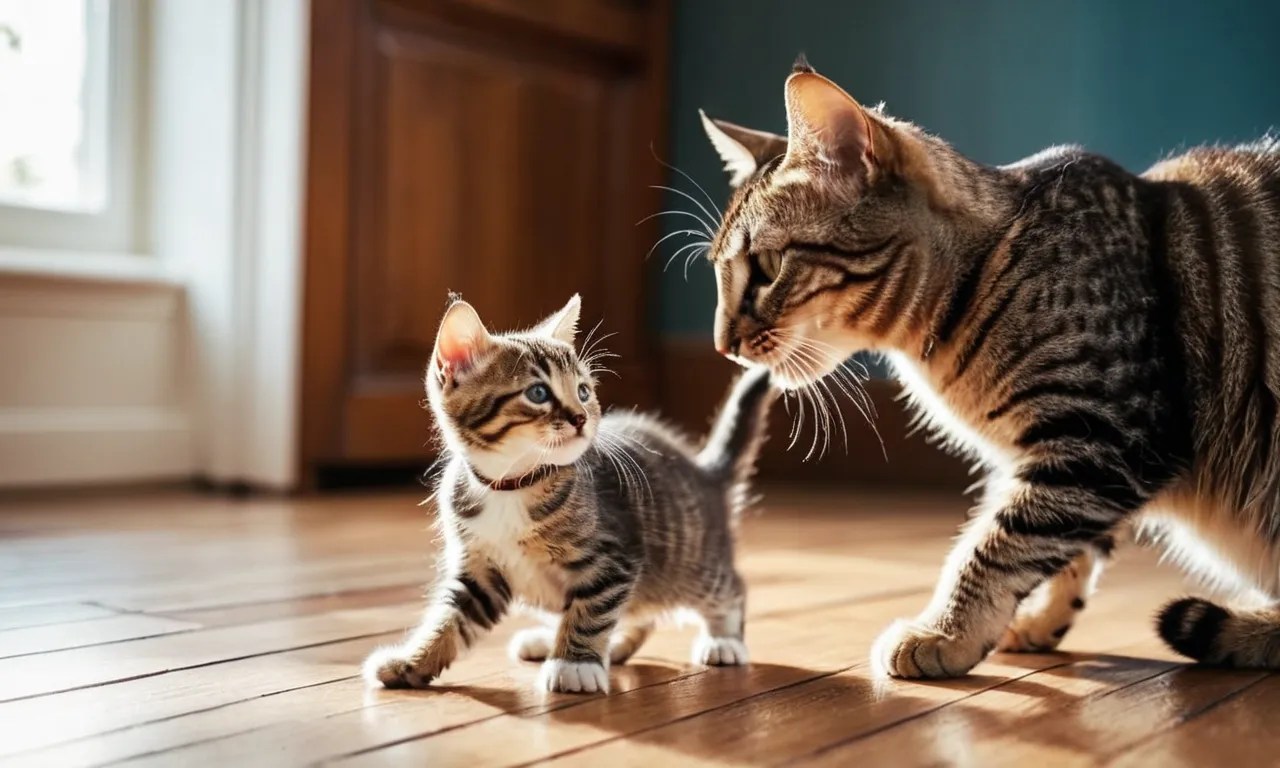 Why Does My Cat Hit My Kitten With Their Paw? Berry Patch Farms