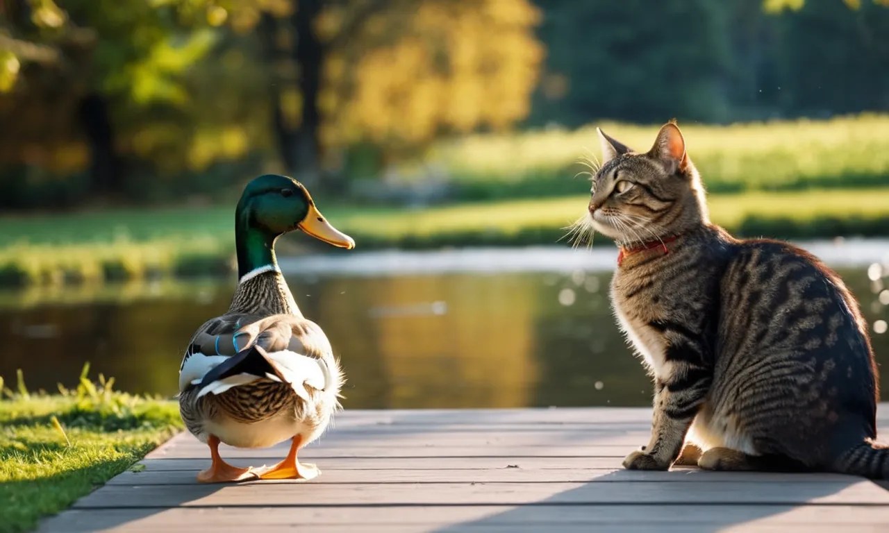 Do Ducks And Cats Get Along? A Comprehensive Look Berry Patch Farms
