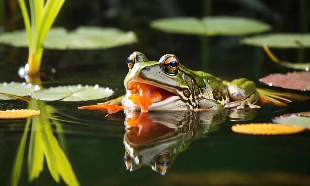 Do Frogs Eat Goldfish? The Surprising Answer Berry Patch Farms