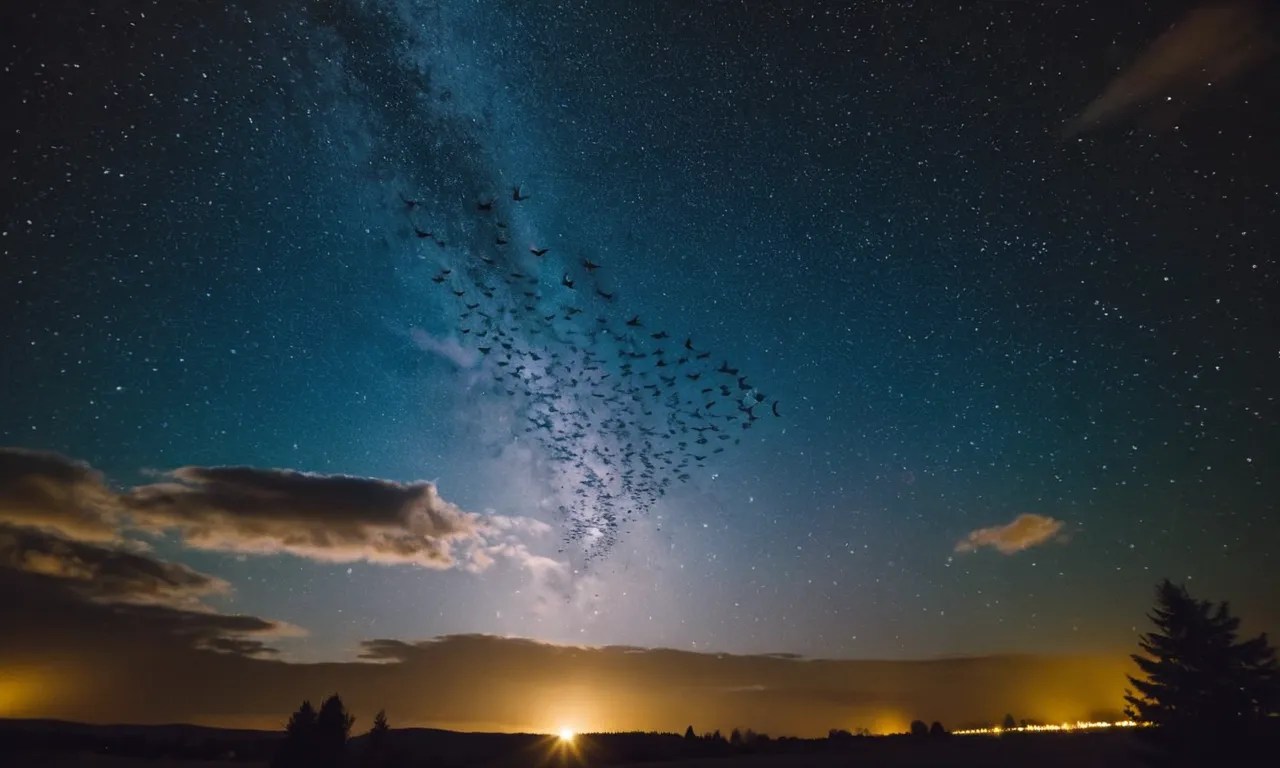 Do Geese Fly At Night? A Detailed Look At Goose Behavior After Dark