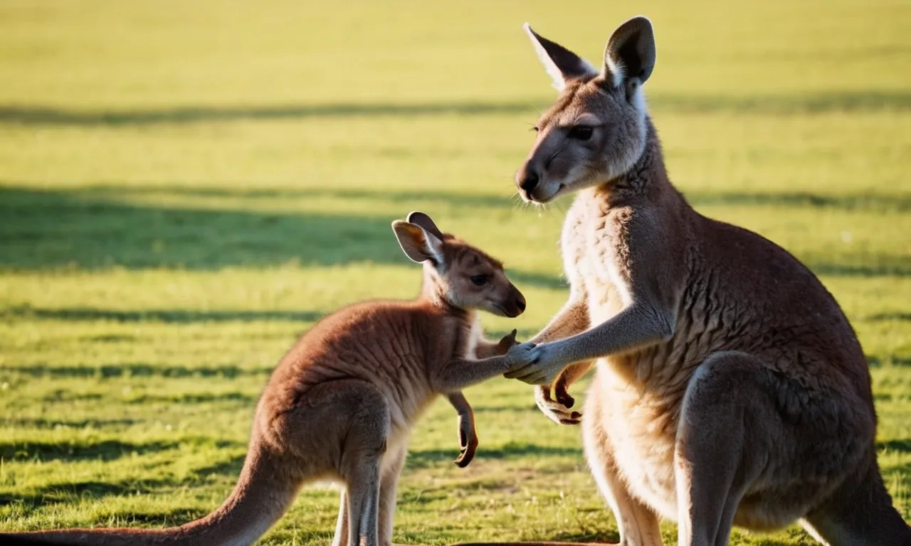 Do Kangaroos Really Throw Their Babies At Predators? Berry Patch Farms
