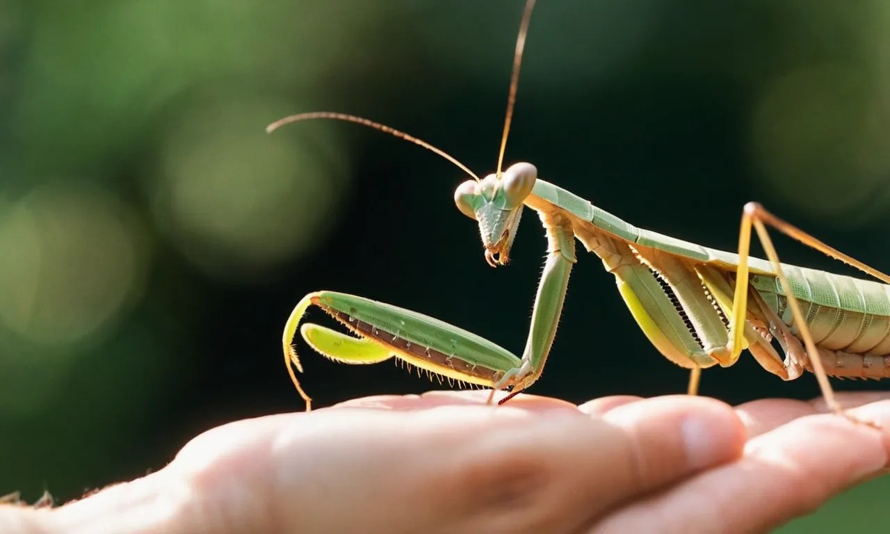 Do Praying Mantis Recognize Humans? - Berry Patch Farms