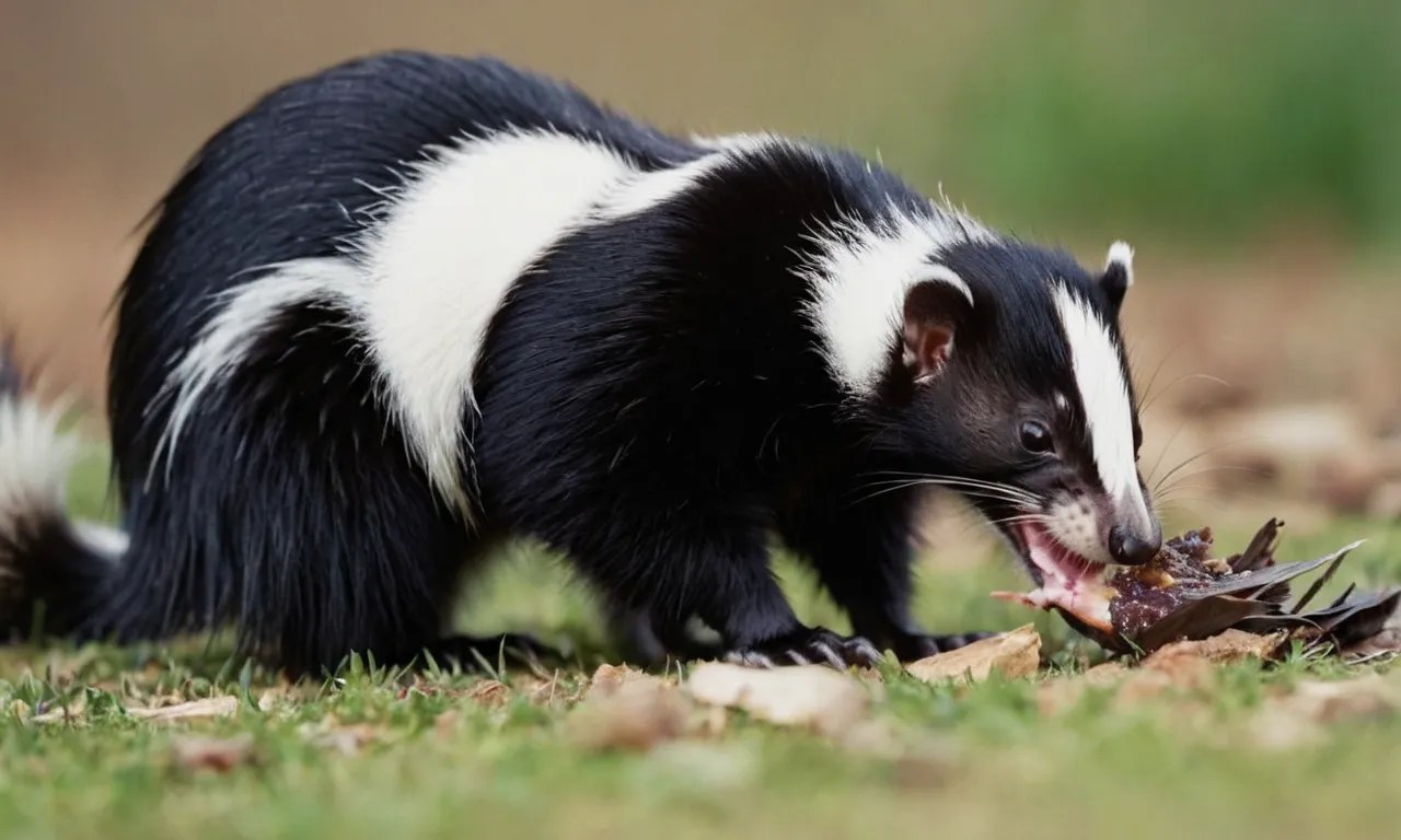 Do Skunks Eat Meat? An InDepth Look At The Skunk Diet Berry Patch Farms