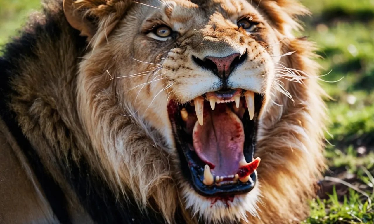 How Often Does A Lion Eat? Berry Patch Farms