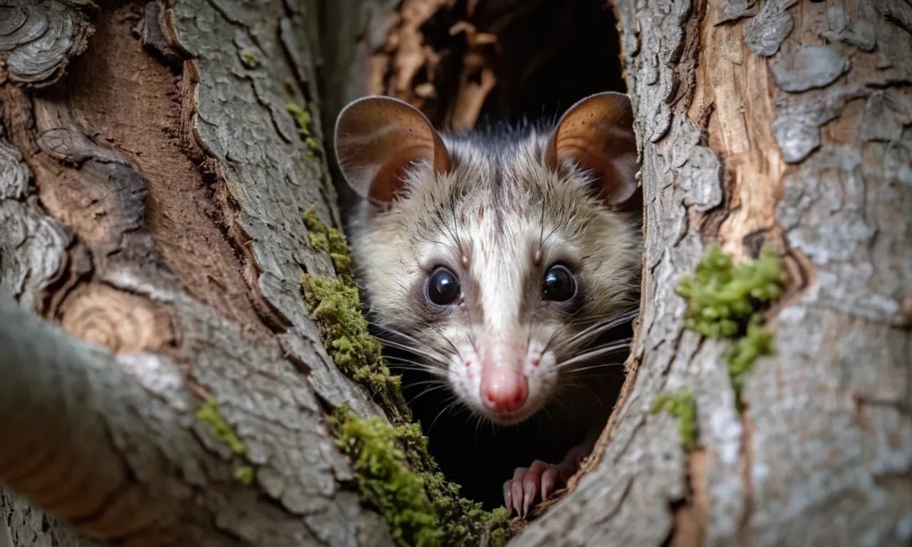 Where Do Possums Hide During The Day? The Secret Life Of Nocturnal Marsupials Berry Patch Farms