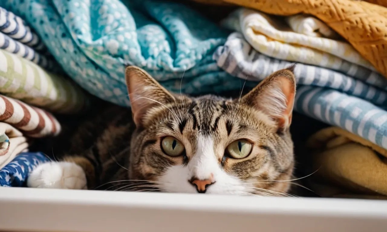 Why Do Cats Like Clean Laundry? Berry Patch Farms