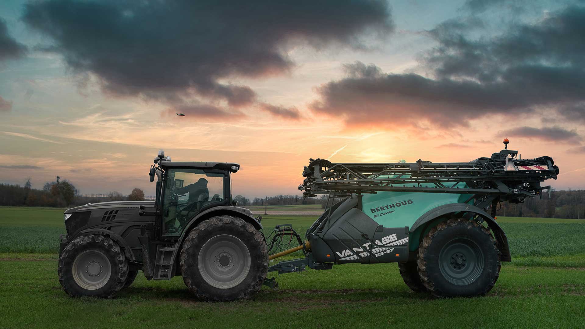 VANTAGE BERTHOUD Le traîné "surmesure" haut de gamme adapté à toutes les exploitations agricoles