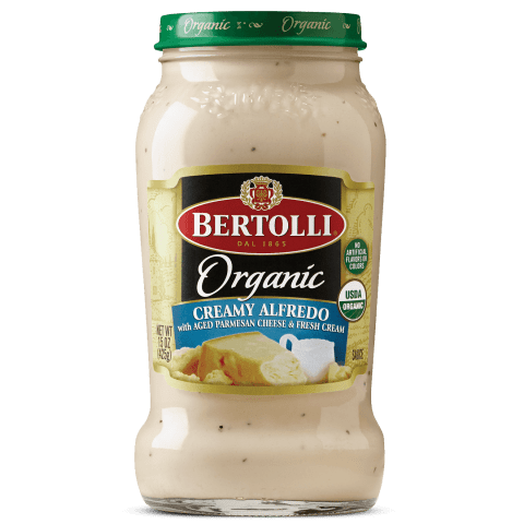 When the sauce is smooth, stir in the parmesan cheese as well as the salt, pepper, and nutmeg if desired. Organic Creamy Alfredo Pasta Sauce Bertolli
