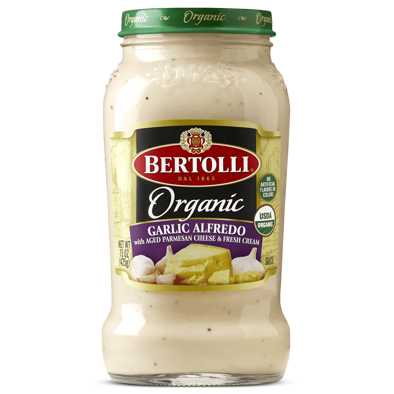 Bertolli® Organic Garlic Alfredo Sauce Bertolli