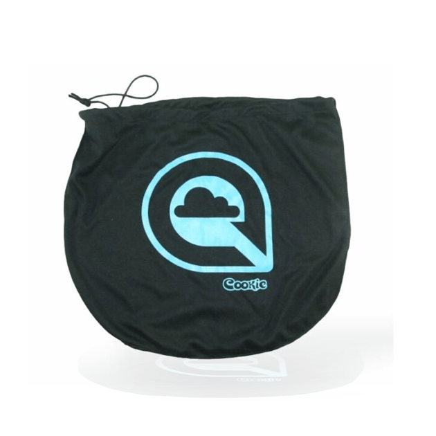Cookie Black Drawstring Helmet Bag Bertrand Adrenaline Suits and Gears