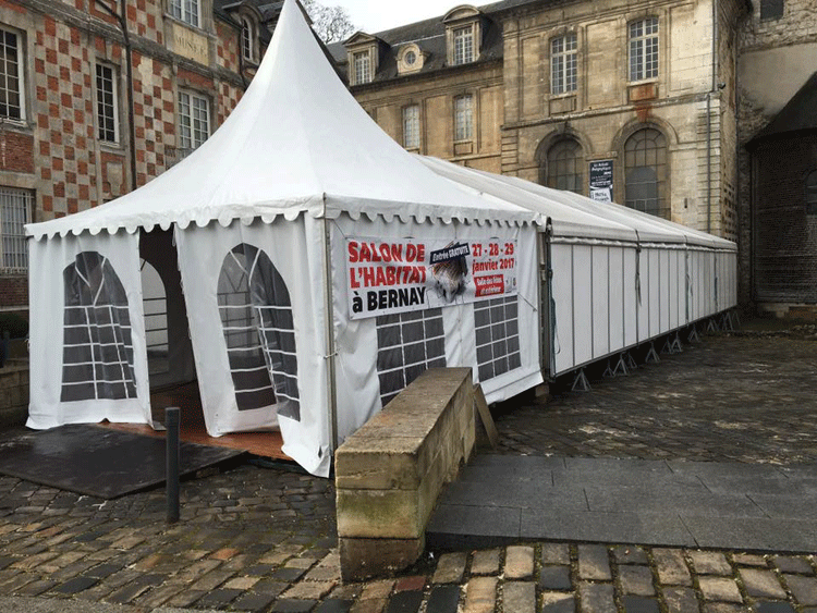 Salon de l'habitat de Bernay Bertre Location