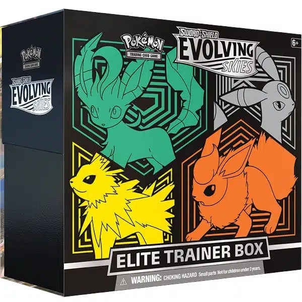 Pokémon Evolving Skies Elite Trainer Box Bescards.nl