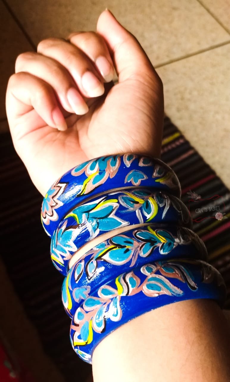 Hand painted bangles Beshi Deshi