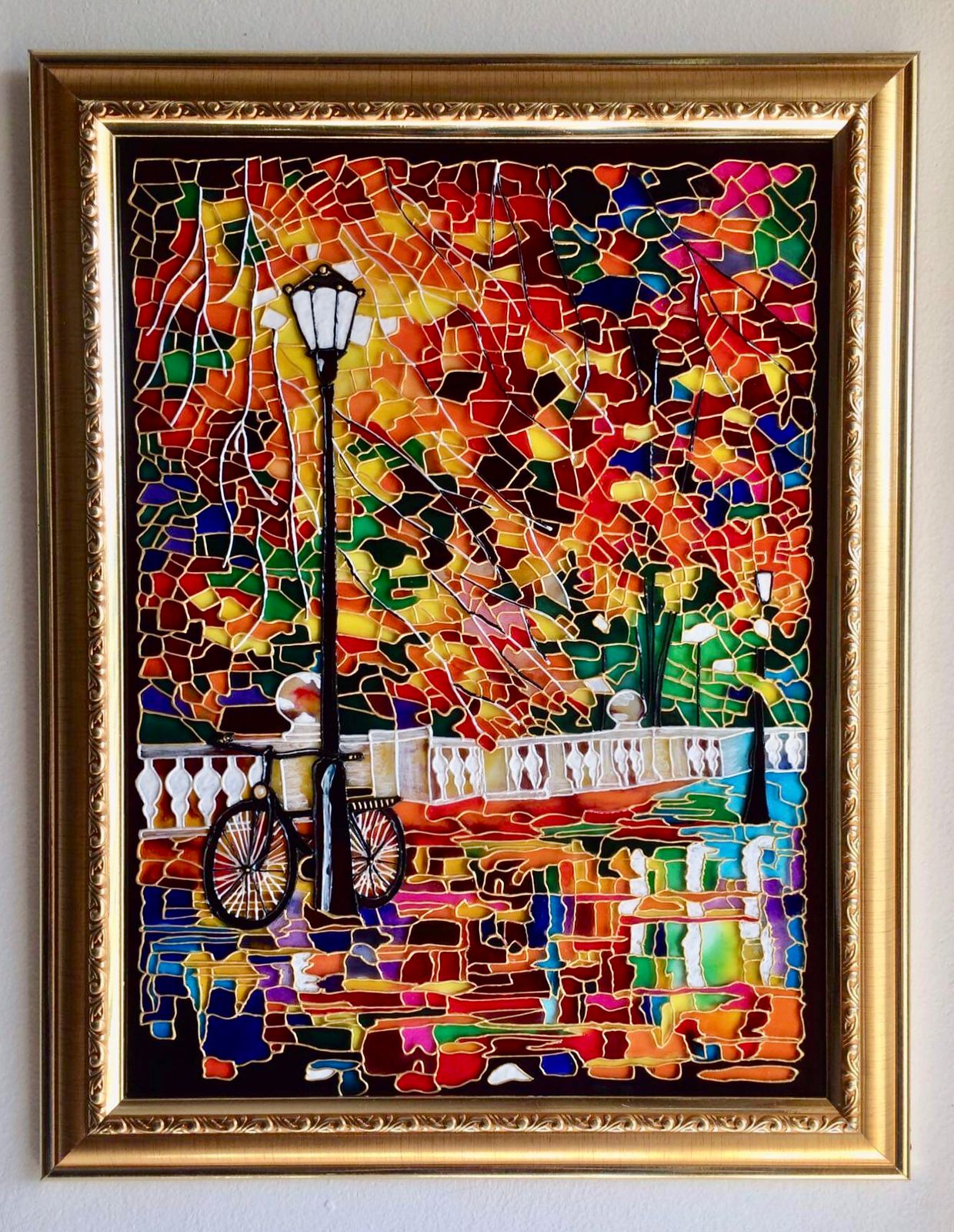 Glass Paint Wall Hanging Beshi Deshi