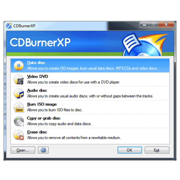 CDBurnerXP