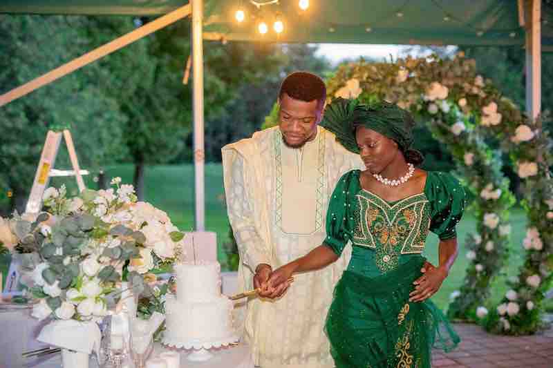 We Love This Micro Nigerian Wedding With EVERYTHING DIY BespokeBride