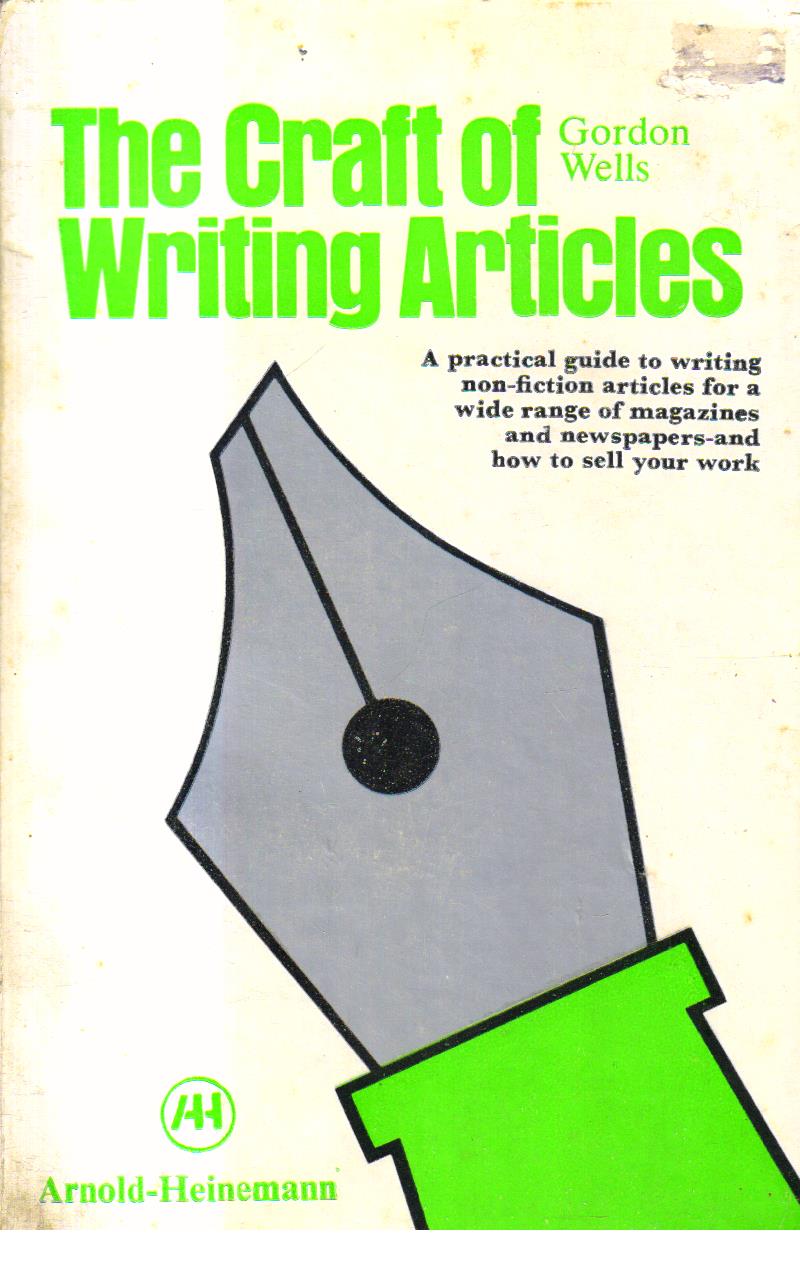 The Craft of Writing Articles. book at Best Book Centre.
