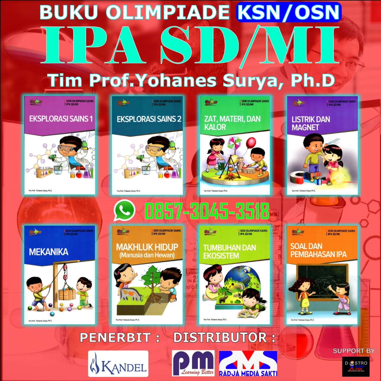 Distributor/Supplier/Jual Buku Olimpiade Prof. Yohanes